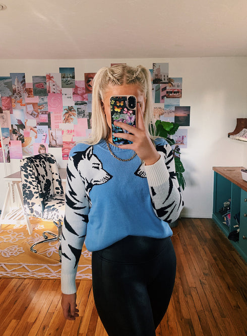 Wild Card Knit Sweater